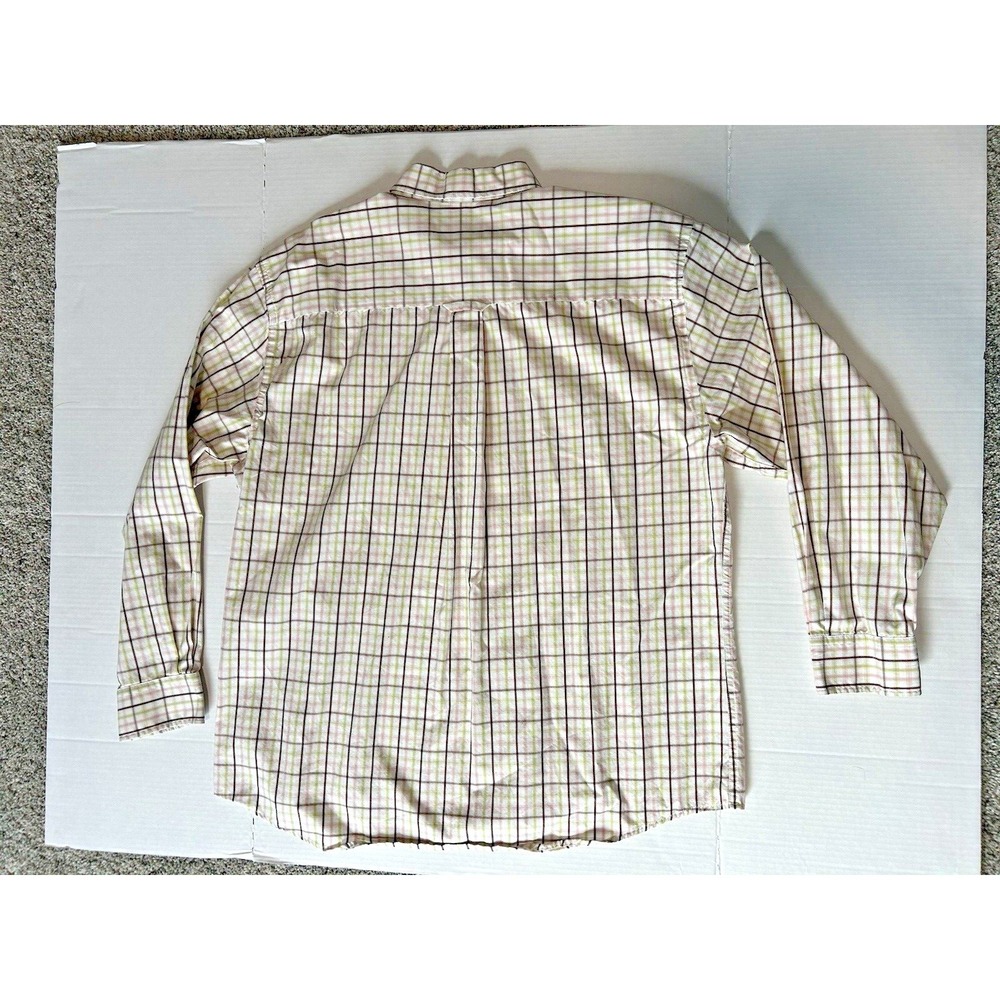Men's Pendleton‎ Long Sleeve Button Up Shirt Vintage Size XL Plaid - Picture 2 of 4